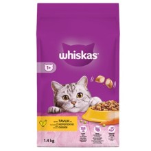 Whiskas Tavuklu ve Sebzeli 1.4 kg Yetişkin Kuru Kedi Maması
