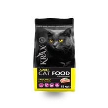 Krax Tavuklu Yetişkin Kedi Maması 15 kg