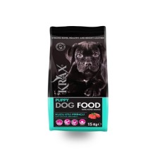 Krax Kuzu Etli Pirinçli Yavru Köpek Maması 15 Kg