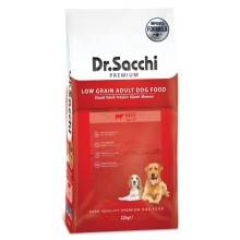 Dr. Sacchi Premium Düşük Tahıllı Sığır Etli 12 kg Yetişkin Köpek Maması