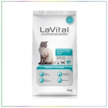 LaVital Sensitive Somonlu 12 kg Yetişkin Kedi Maması