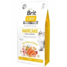 Brit Care Haircare Somonlu ve Tavuklu 7 kg Yetişkin Kedi Maması